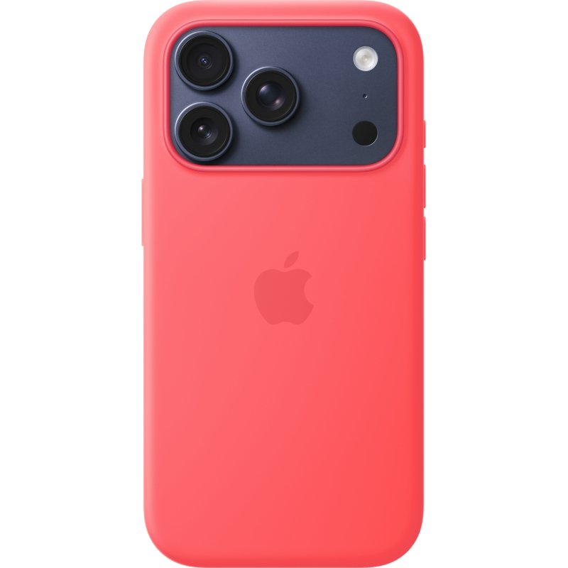 Apple Coque en silicone avec MagSafe pour iPhone 17 Pro - Rose goyave