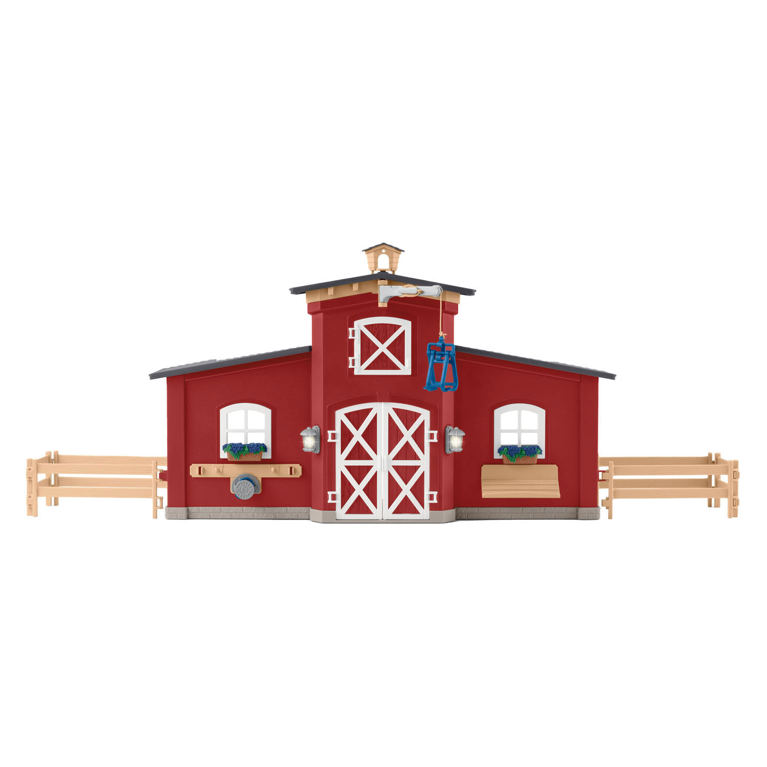 schleich FARM WORLD Grote Stal Rood42606