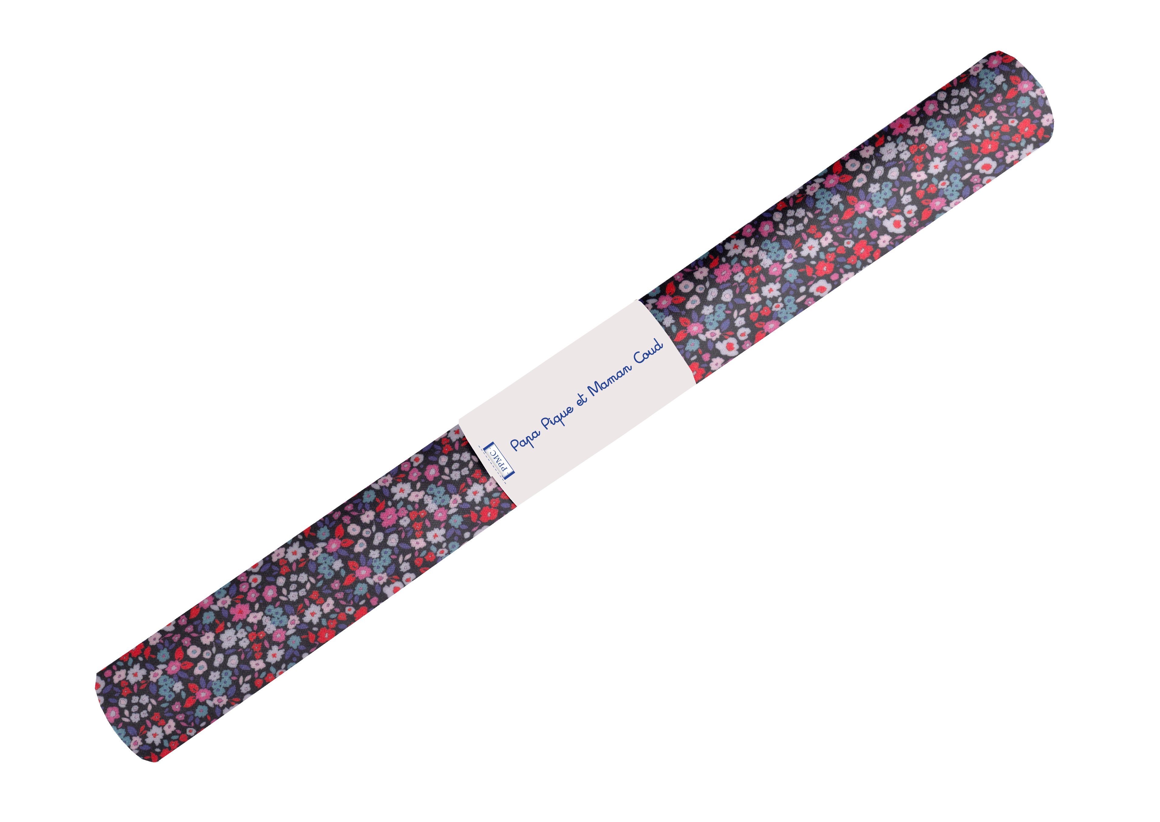 Coupon Tissu Enduit De 35Cm Romance Fleurie