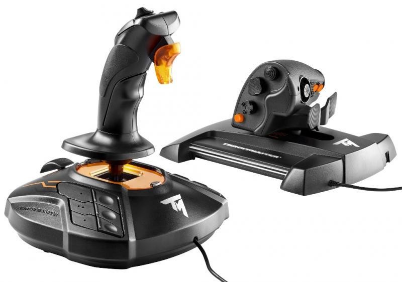 Thrustmaster Joystick + manette des gaz T16000M FCS HOTAS