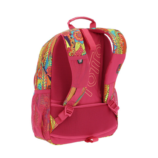 Mochila escolar adaptável a carrinho, aquarela.