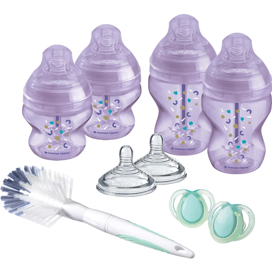Tommee Tippee Starterset Advanced Anti Kolik in lila
