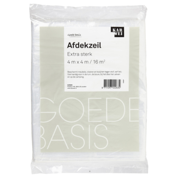 KARWEI afdekzeil extra sterk (4x4M)