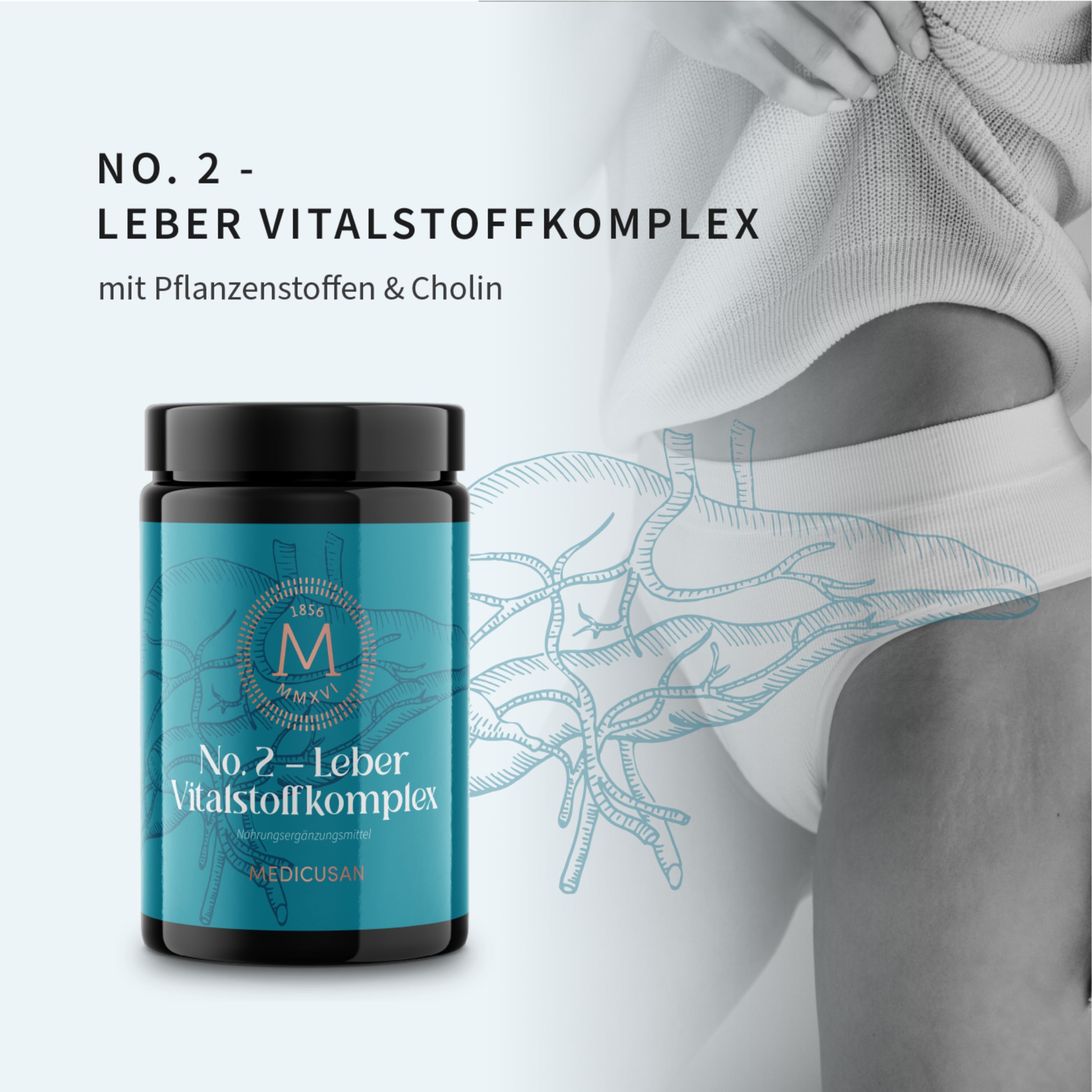 MEDICUSAN No. 2 Leber Vitalstoffkomplex