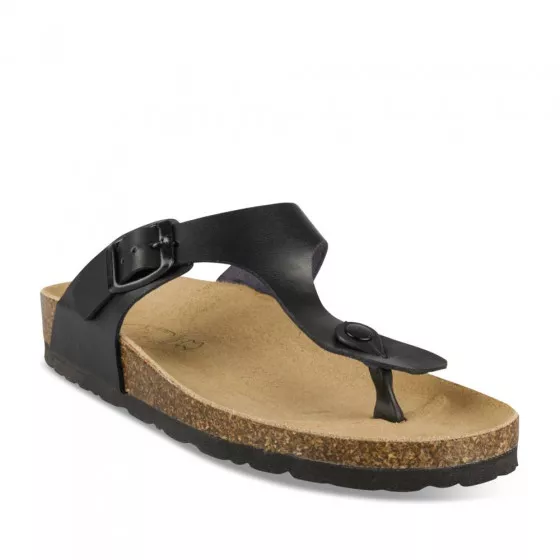 Tongs NOIR MEGIS CASUAL