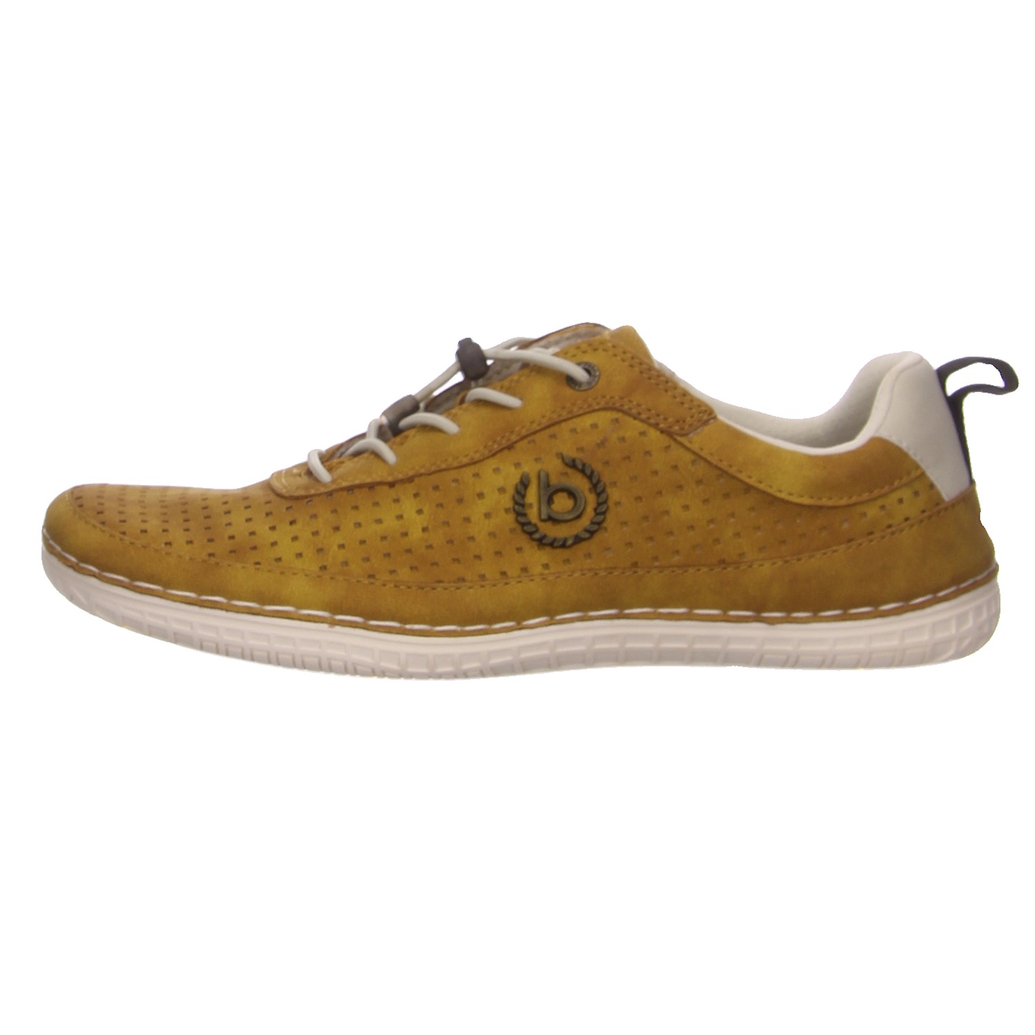 Bugatti Schnürhalbschuh gelb gelb/orange