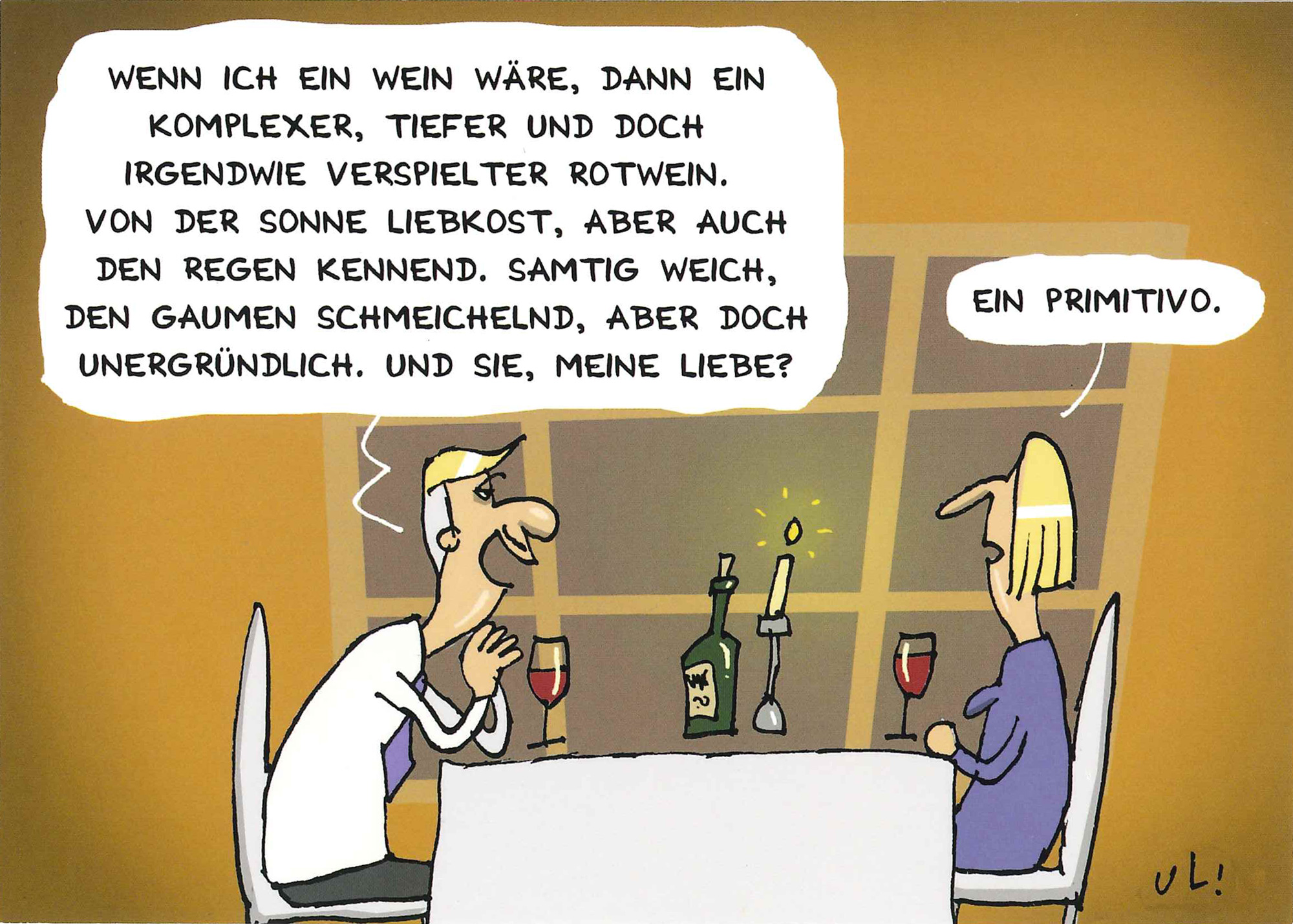 Postkarte 'Primitivo' günstig bestellen