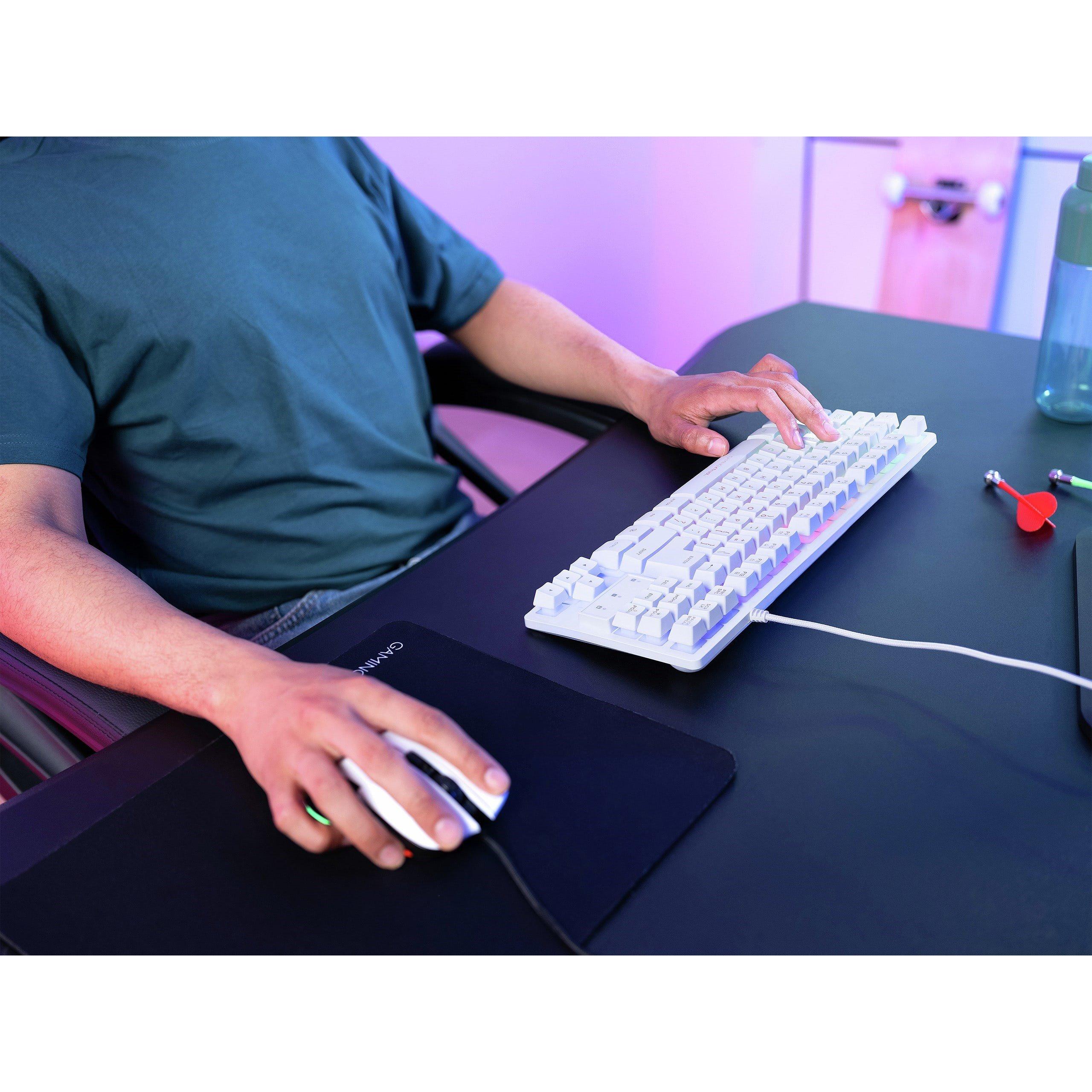 Trust GAME GXT 833W Thado TKL Keyboard White