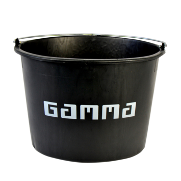 GAMMA bouwemmer 20 liter zwart