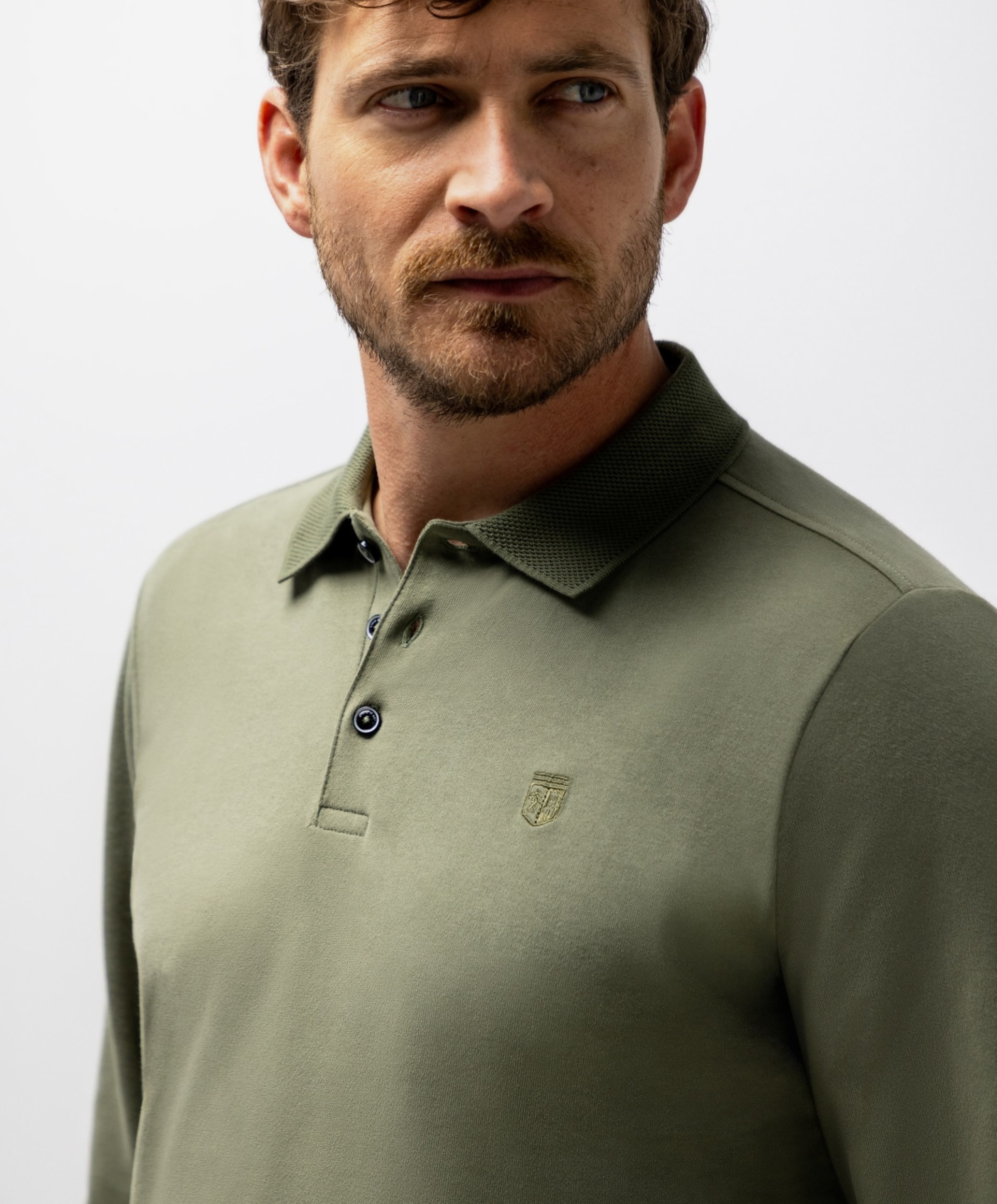 State of Art Heren polo groen