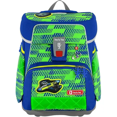 Step by Step SPACE Schulranzen-Set NEON, Star Catcher, 5-teilig