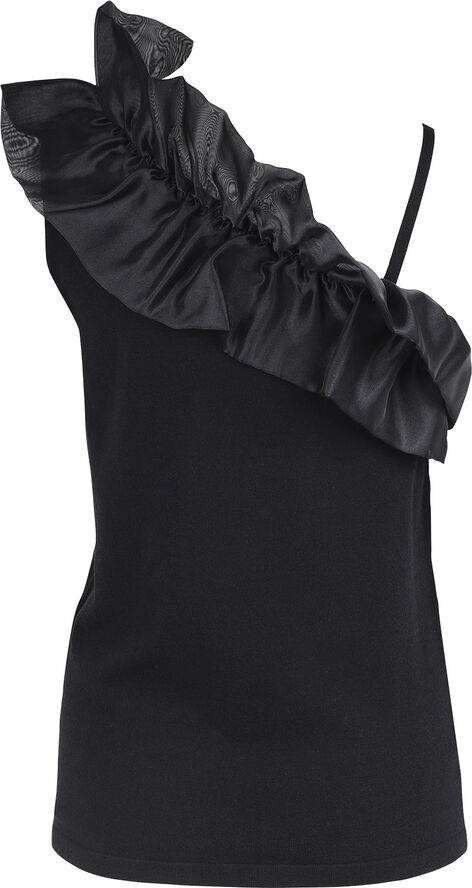 NÜ Denmark Xyrienne Top knit Black mix
