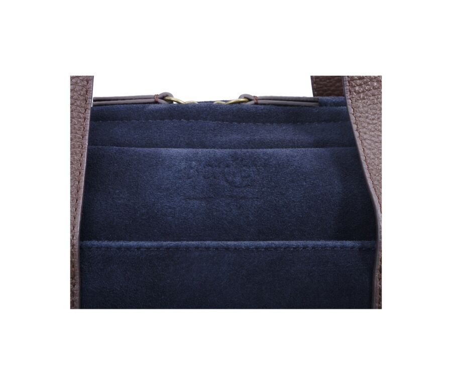 Cartable en velours marine - HARWINTON
