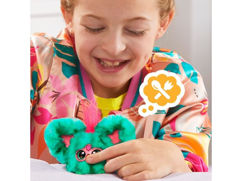 Furby Funktionsplüsch Furblets Mello-Nee Elektronisches Mini-Plüschtier