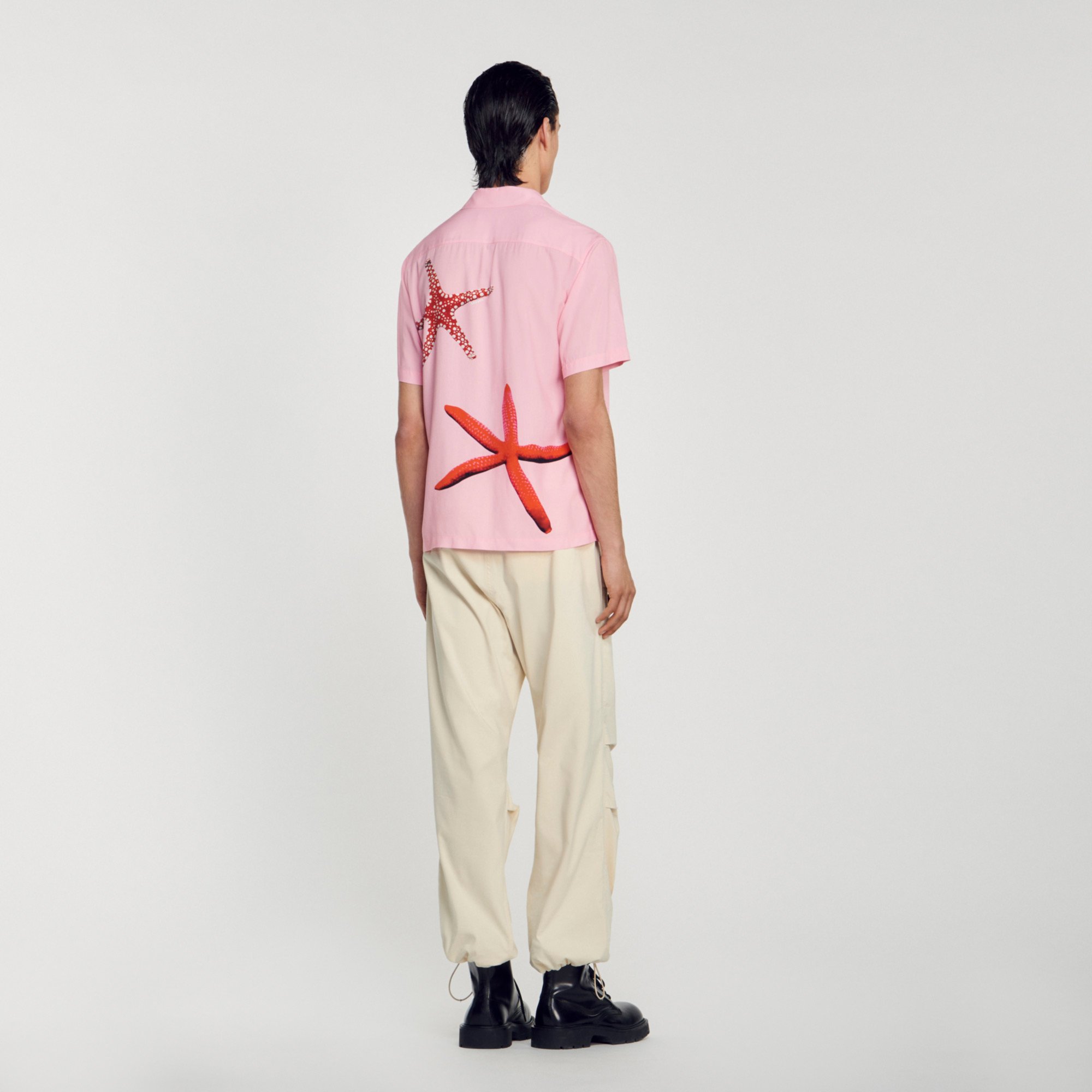 Chemise imprime etoiles de mer
