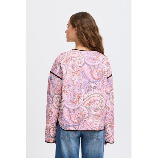 Ichi Malini Jakke, Lilas Paisley Print, 40