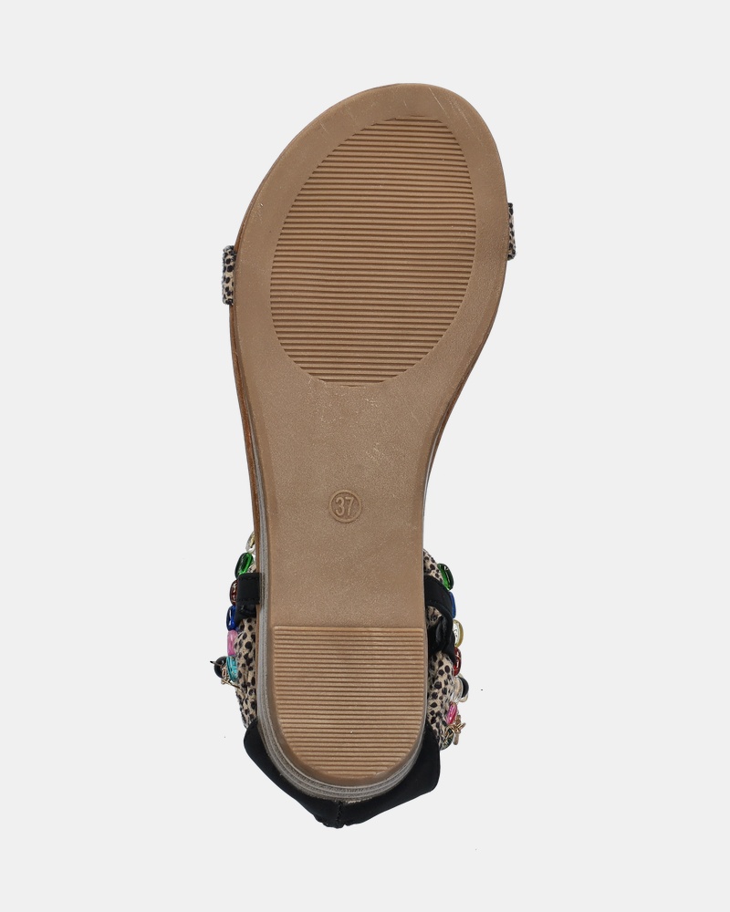 Dolcis Sandalen  - zwart
