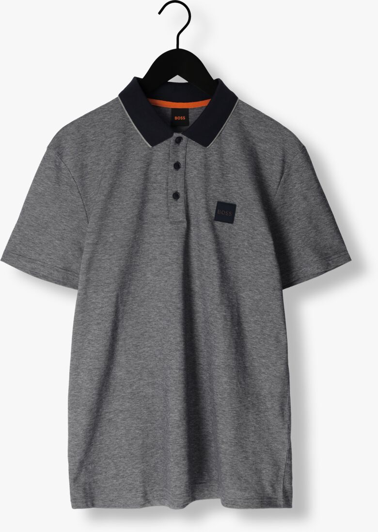 BOSS donkerblauwe boss polo peoxford