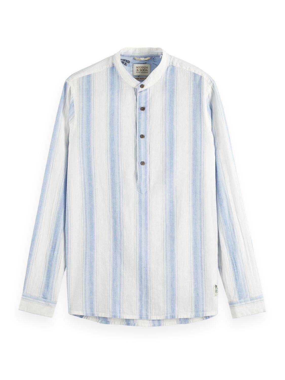 Scotch & Soda| Herren Hemd aus Leinenmix