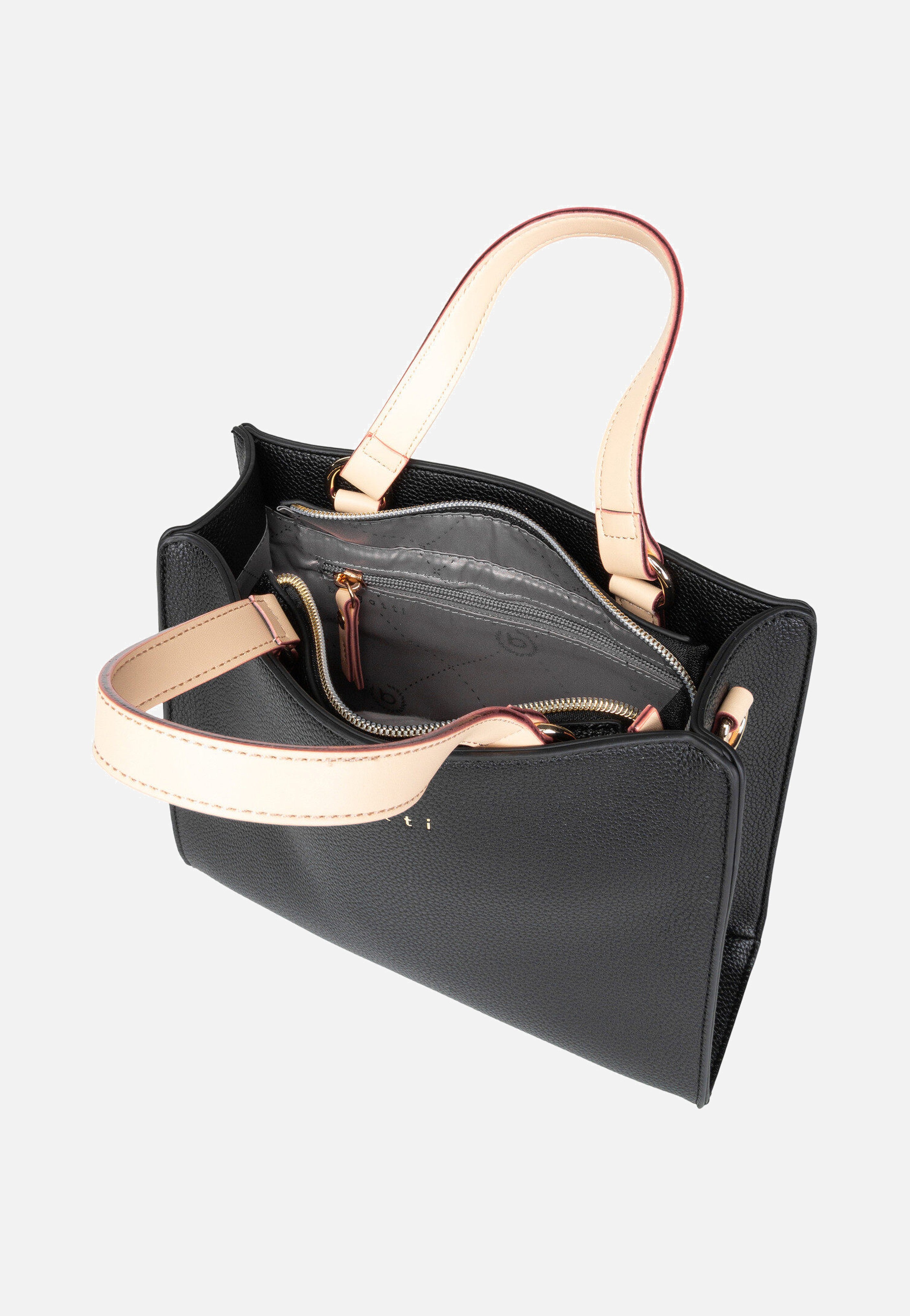 Ella Mini 6643 Schwarz - Henkeltasche