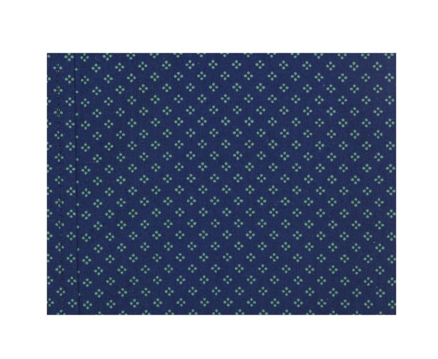 Chemise marine imprimée à motif vert - PHILBERT