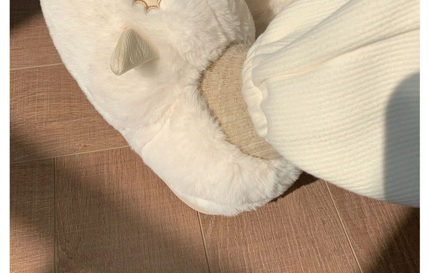 Honkizz - Doorschijnende fleece pantoffels voor thuis