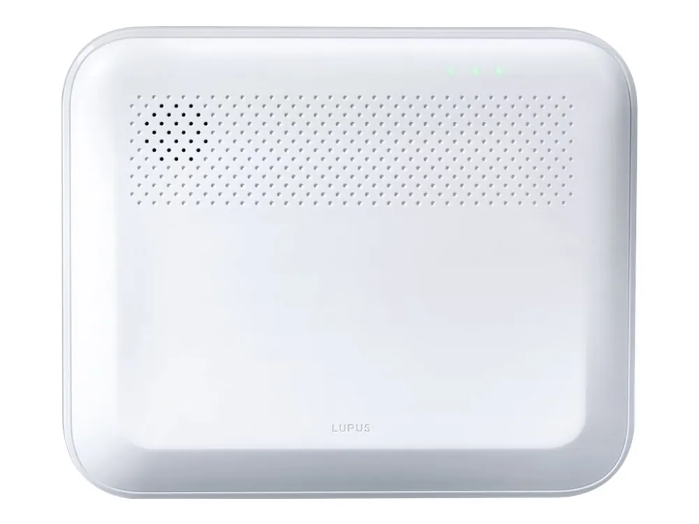Lupus XT1 Plus Starter Pack (XT1 Plus-kontrolpanel, 1x vindues-/dørkontakt, 1x bevægelsesdetektor)