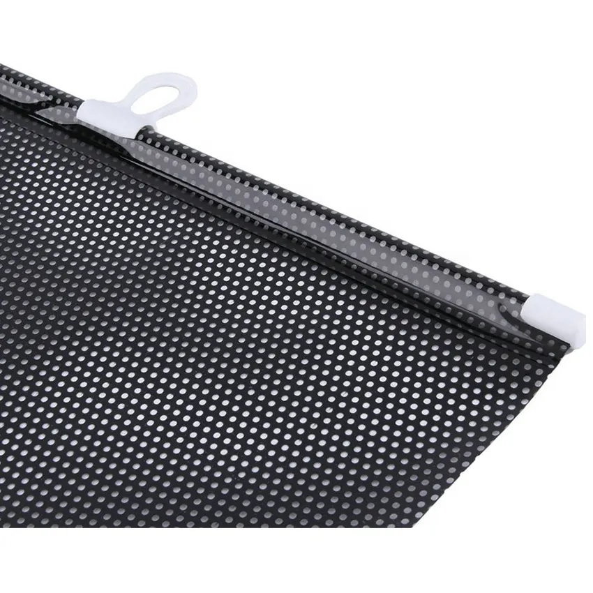 (40x60cm) Praktische Sonnenblende Sonnenschutz für das Auto mit Saugnapfhalterung - Schwarz