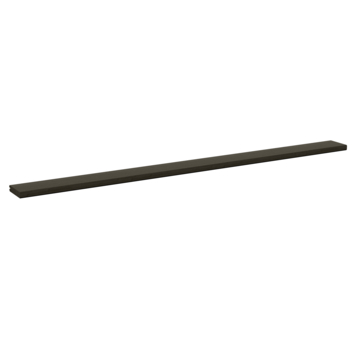 Afdekprofielplank grenenhout antraciet ca. 2,8 x 14,5 cm, lengte ca. 180 cm