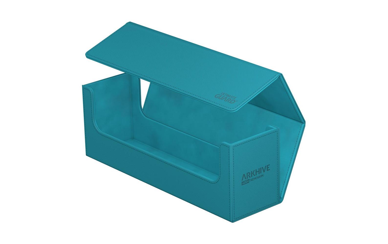 Kartenbox XenoSkin Arkhive Monocolor 400+ PetrolblauHochwertige Box für Sammelkarten in Standardgrösse