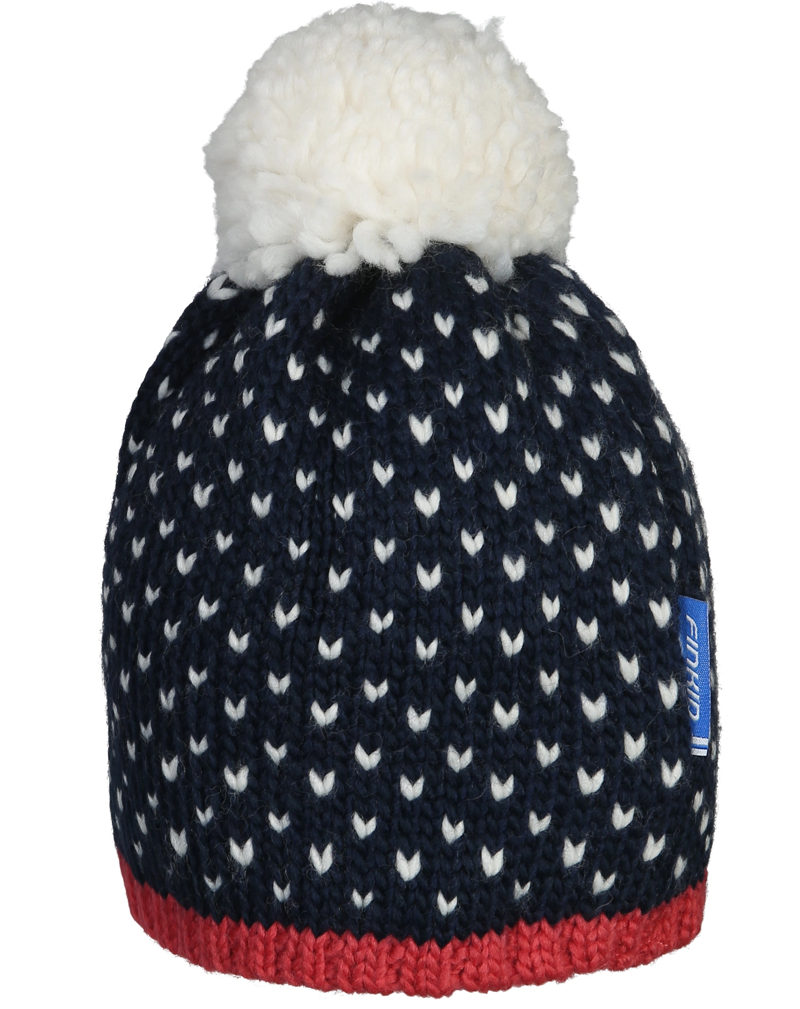 Strickmütze PEKONI in navy/rose