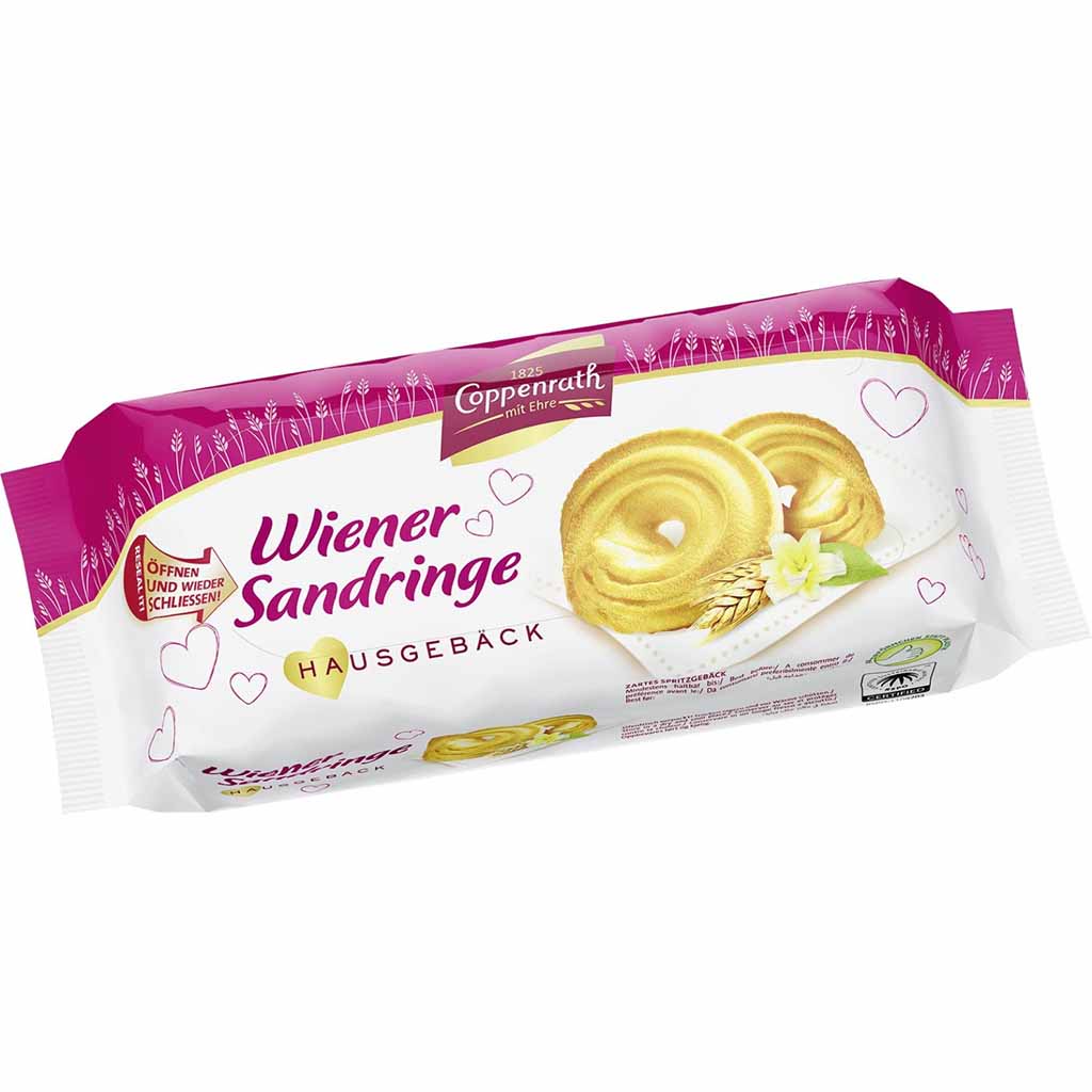 Coppenrath Hausgebäck Wiener Sandringe 200g MHD:10.8.25