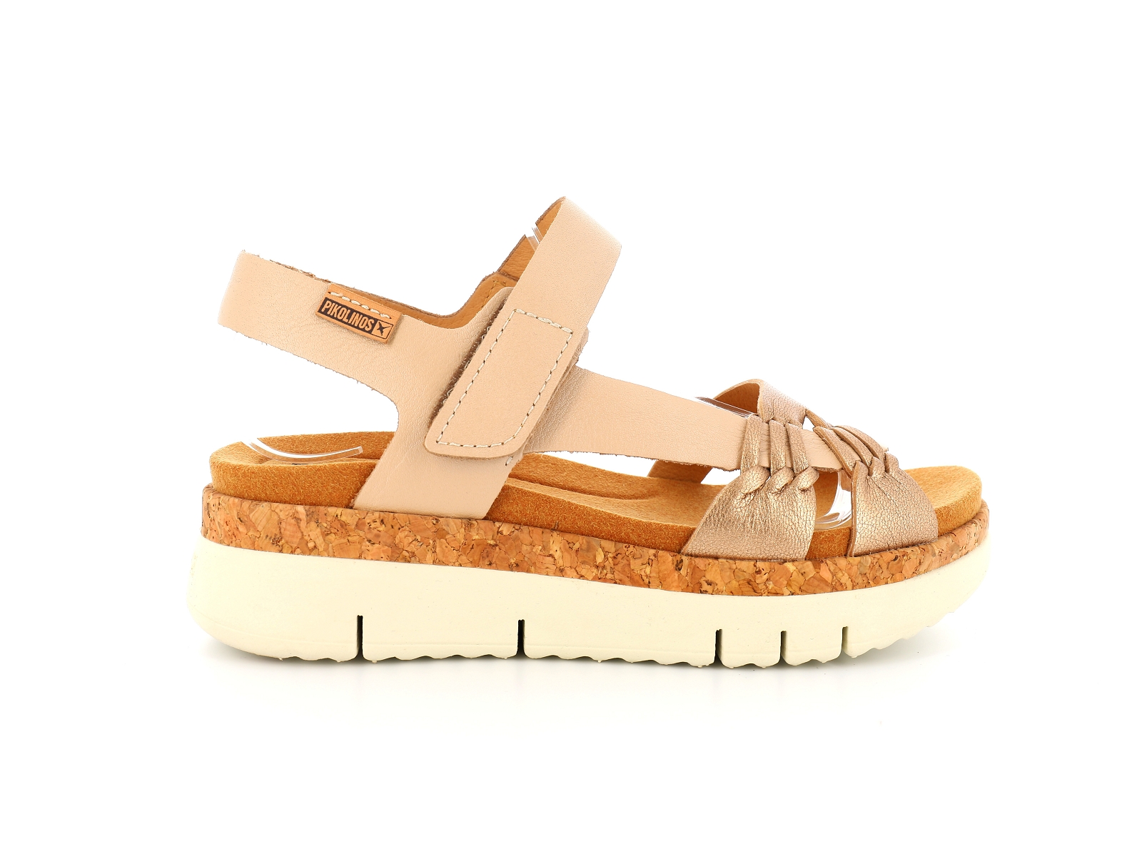 Pikolinos-PALMA W4N 0968C1 Cuir Beige Or