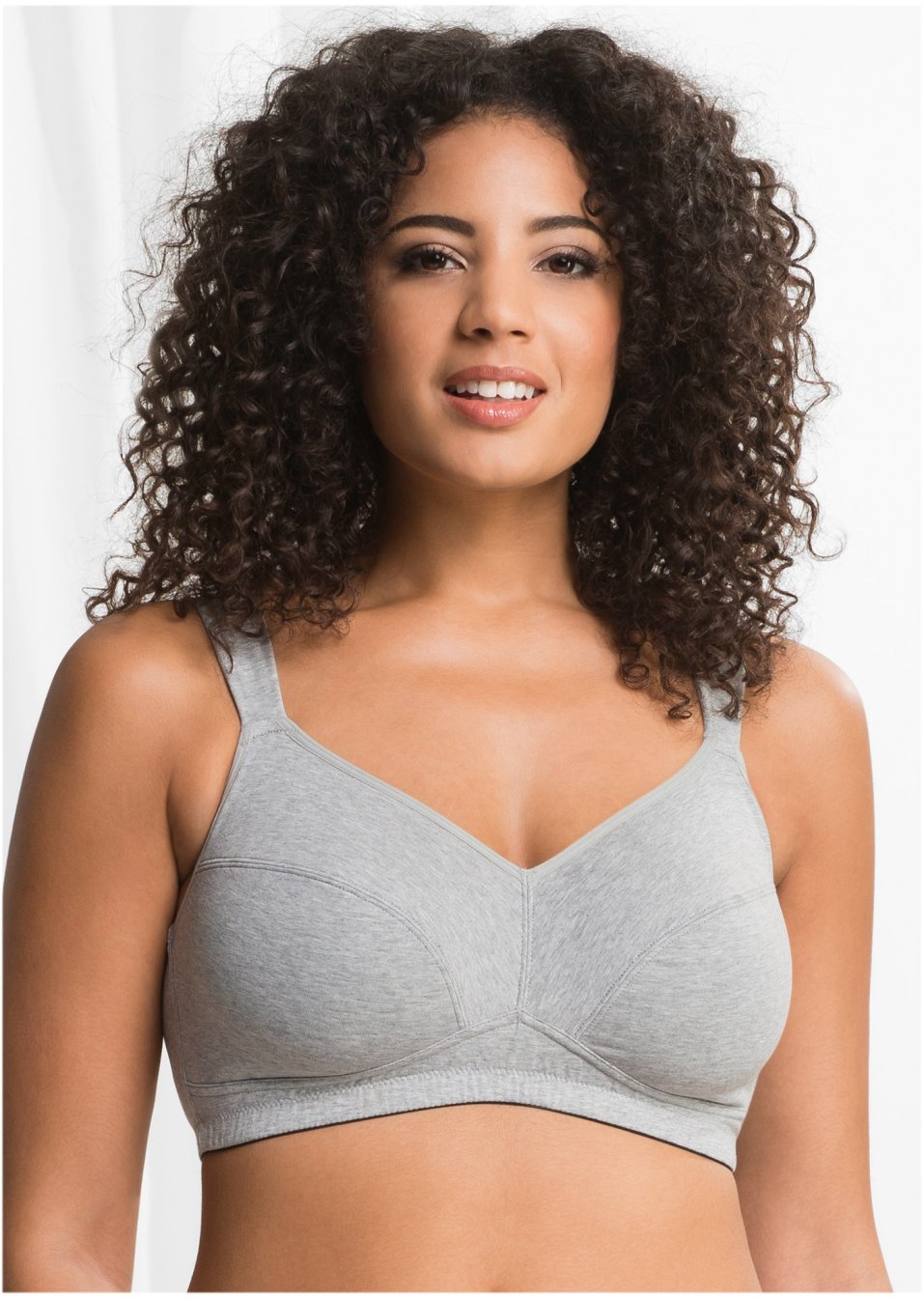 Lot de 2 soutiens-gorge sans armatures avec coton
