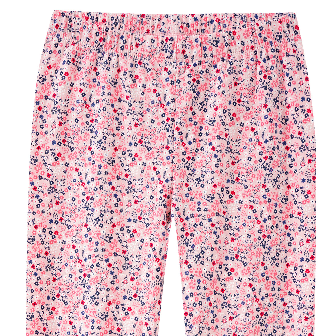 Yigga Mädchen Leggings mit Blumen-Allover rosa