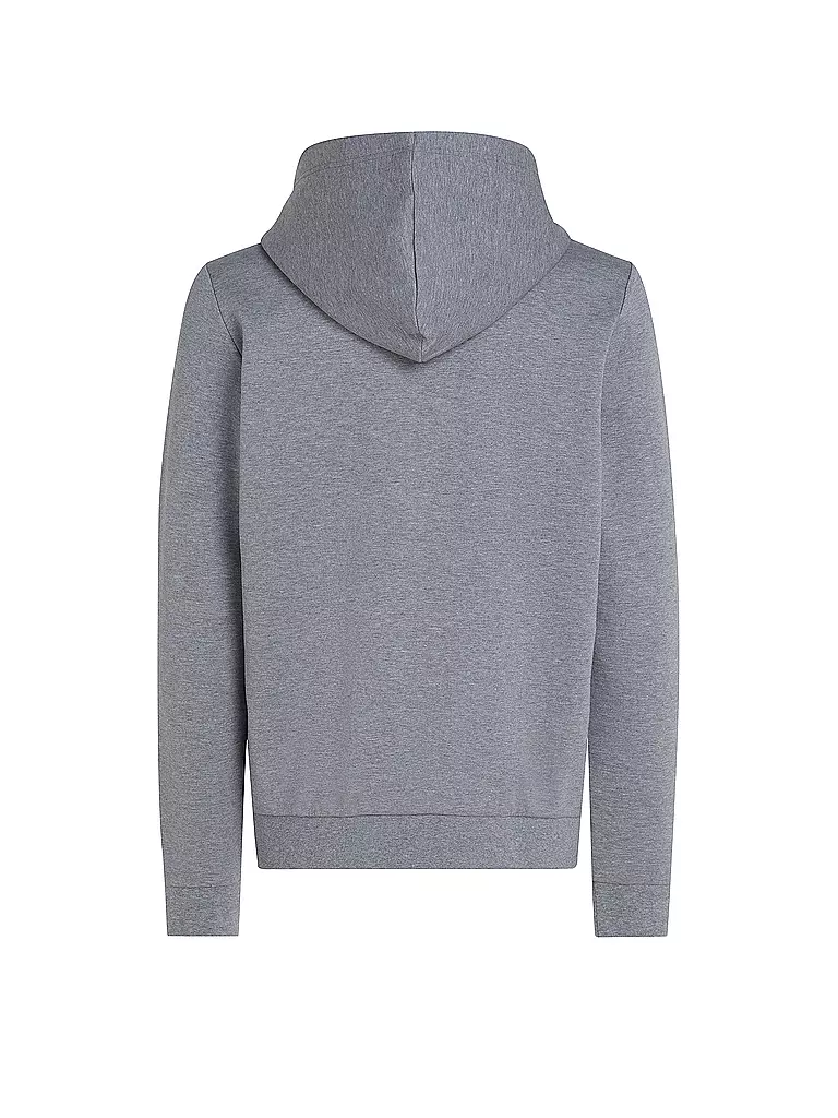 TOMMY HILFIGER Kapuzensweatjacek ESSENTIAL grau