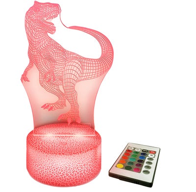 Powerpal 3D-Nattlampe, Dinosaur T-Rex