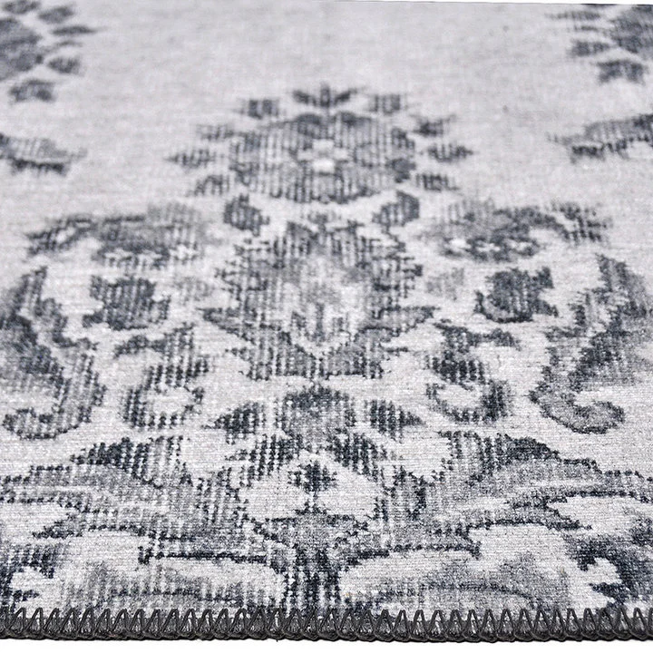 Vintage vloerkleed - Nadine Flore Lichtgrijs | Oosters