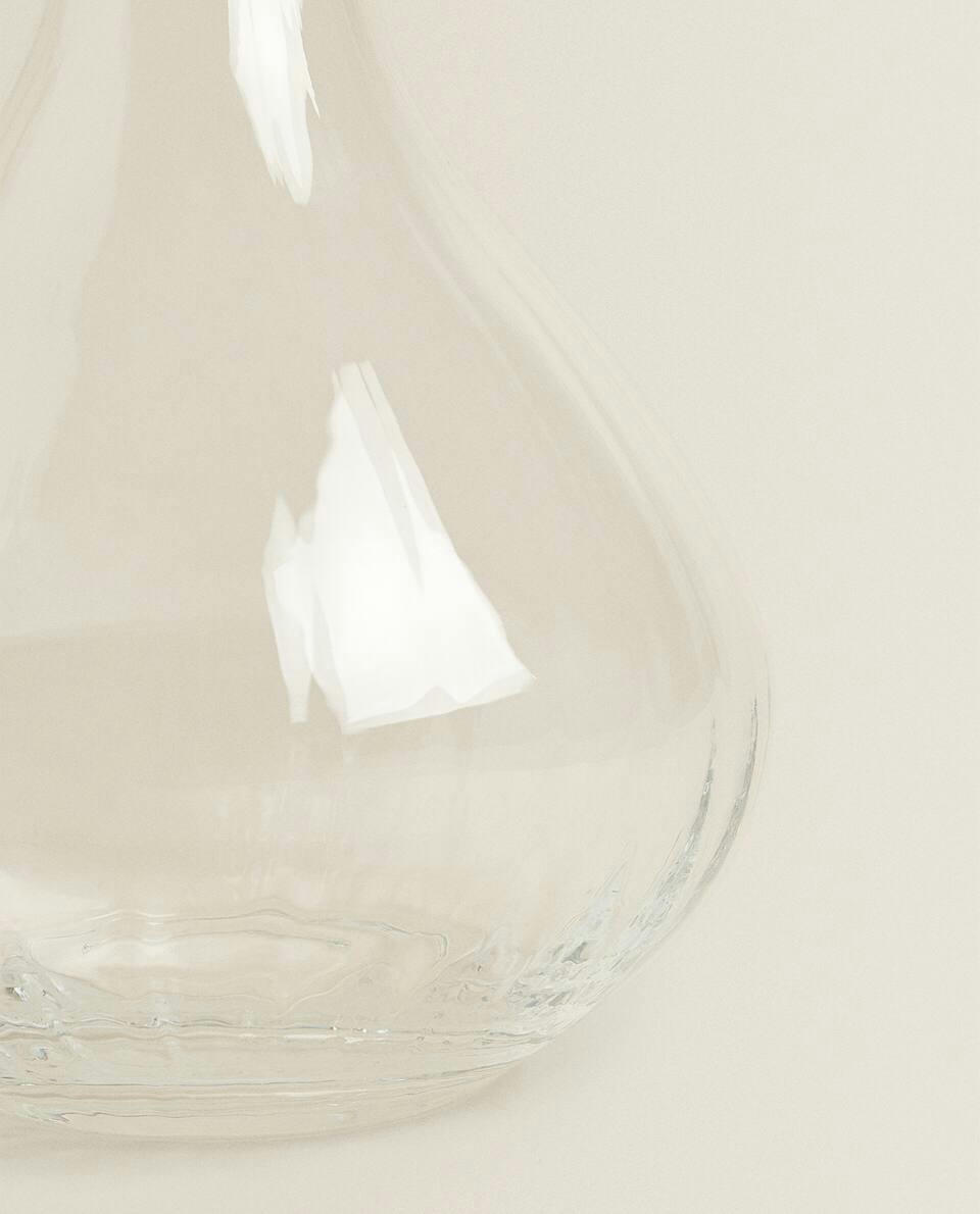 Decantador de cristal da Boêmia