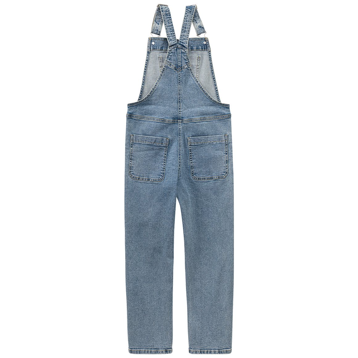 Beatwear Mädchen Latzhose aus Denim blau