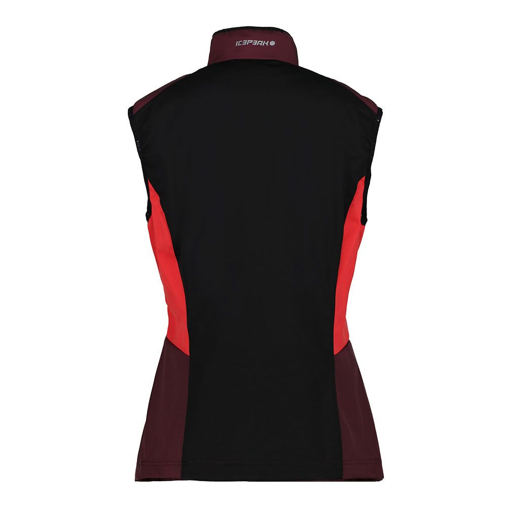 Icepeak BRANSON - Gilet Femme burgundy