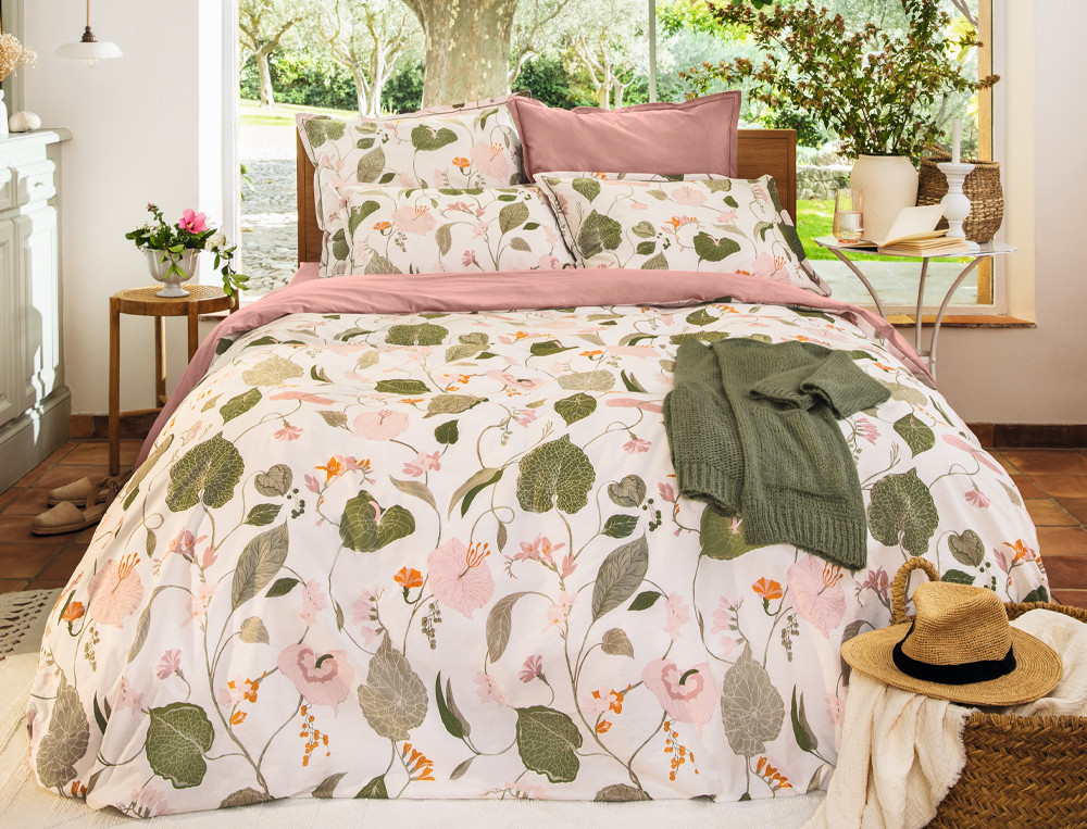 Linge de lit-Flore