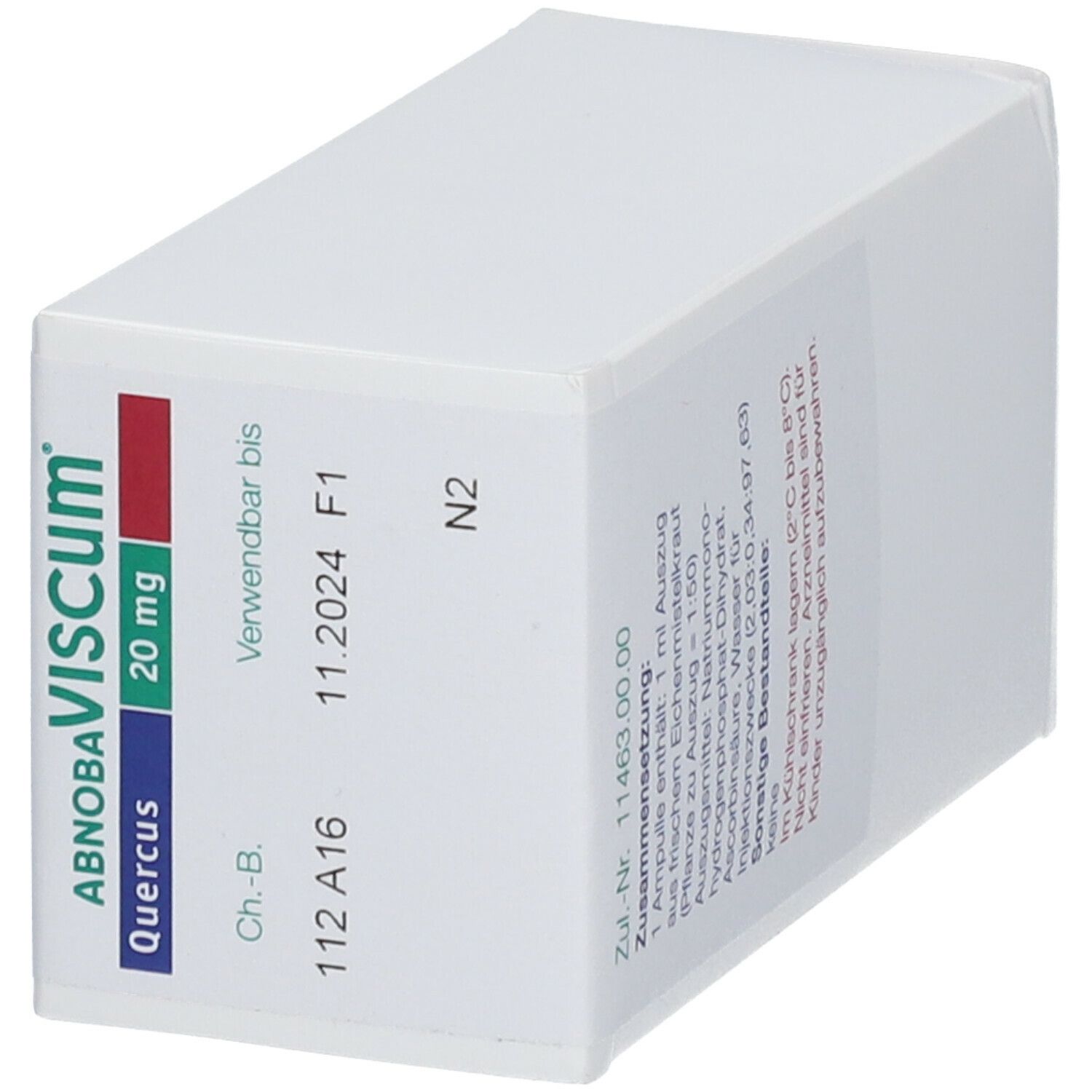 abnobaVISCUM® Quercus 20 mg Ampullen