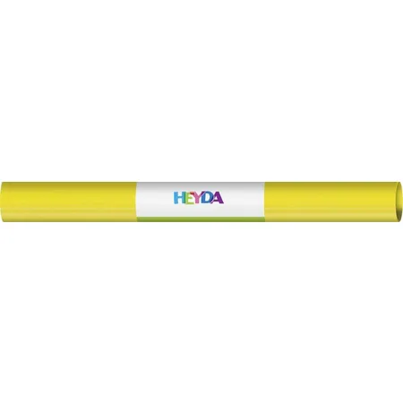 Heyda Krepp-Papier, sonnengelb, 50 x 250cm