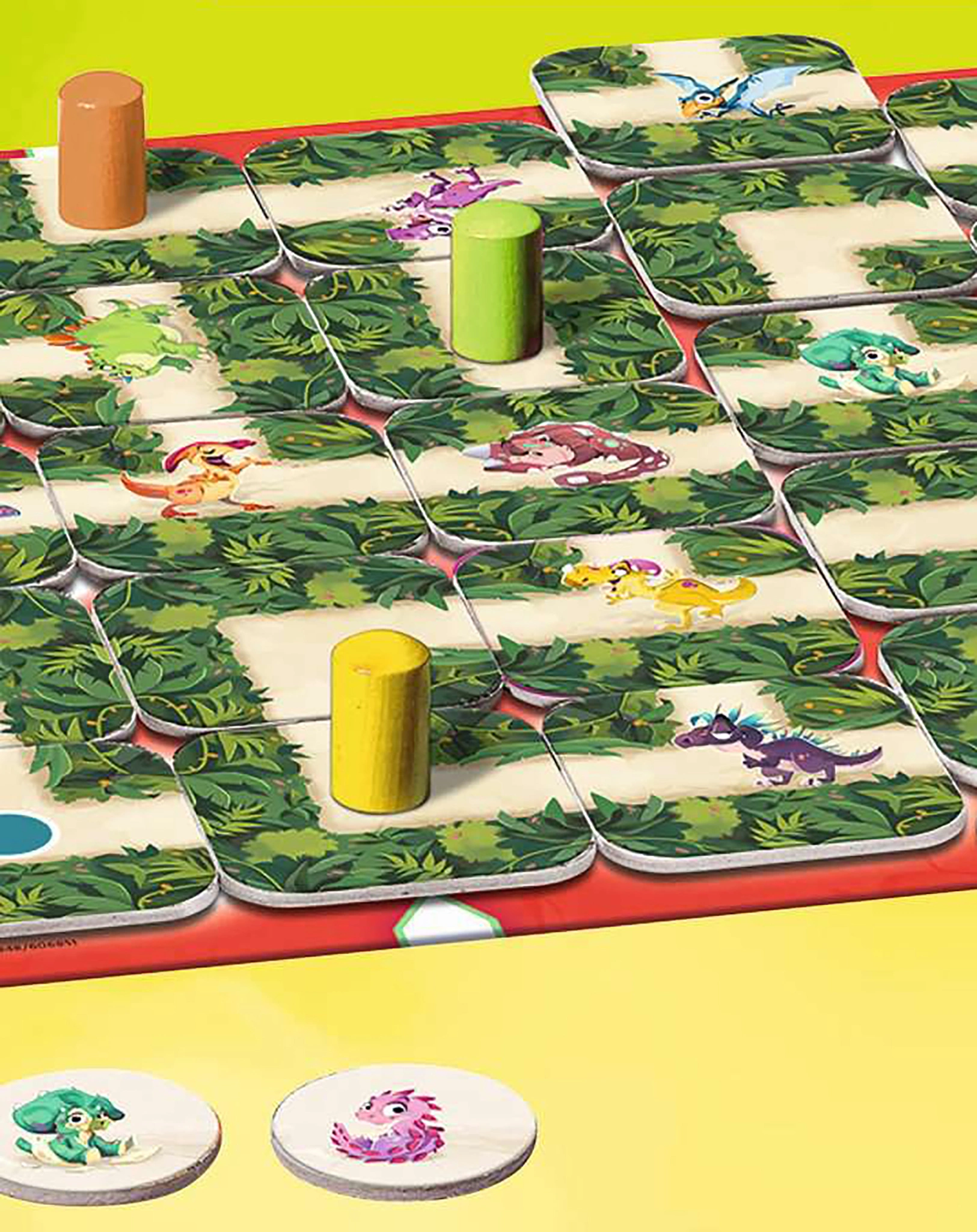 Brettspiel LABYRINTH JUNIOR  DINO in bunt