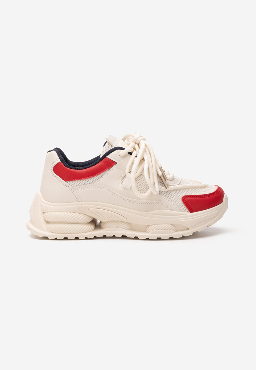 Baskets pour femme beige Shaquana