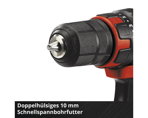 Einhell Power X-Change TC-CD 18/35 Li accuboormachine, inclusief 1 accu (2 Ah) en lader
