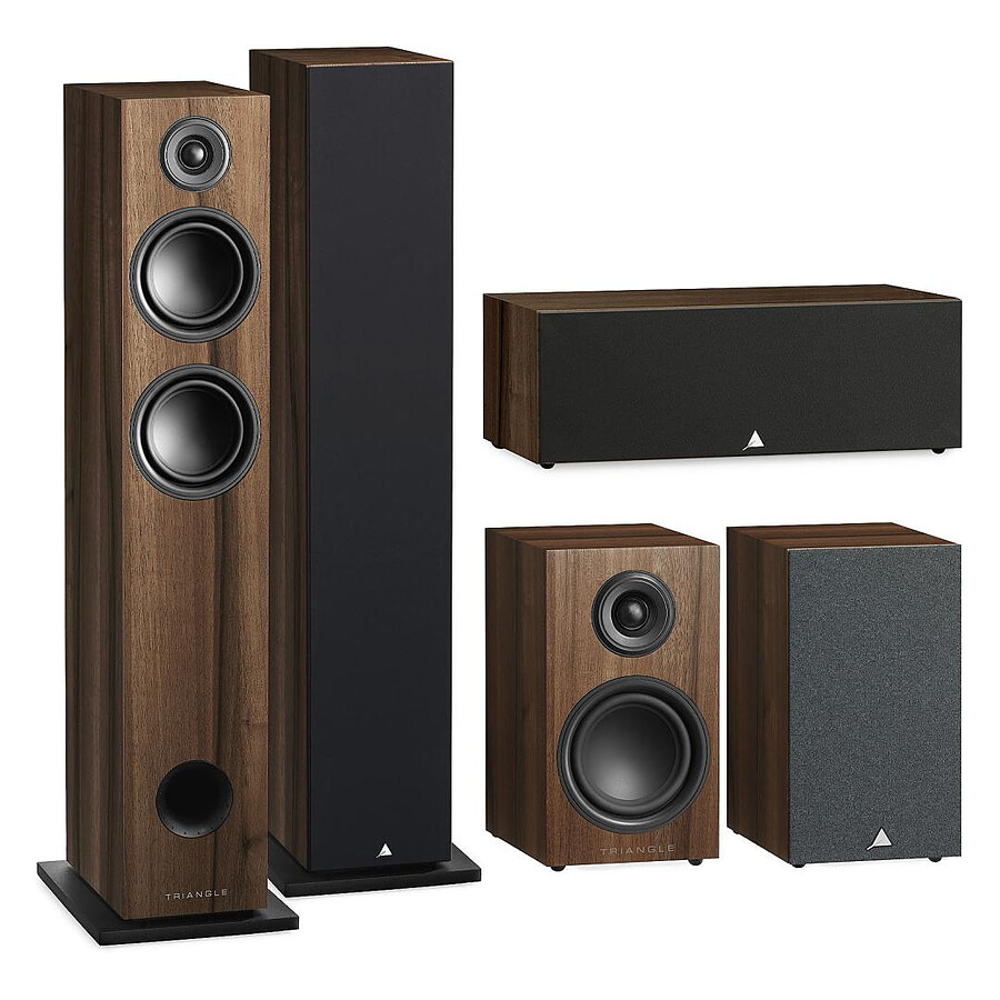 Pioneer VSX-935 Noir + Triangle Pack Elara LN05 Châtaignier