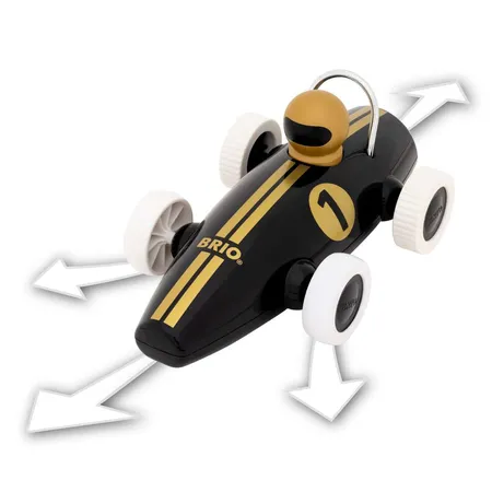 BRIO RC Rennwagen Schwarz/Gold
