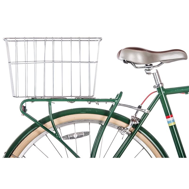 Wald 585 cykelkurv til bag sølv